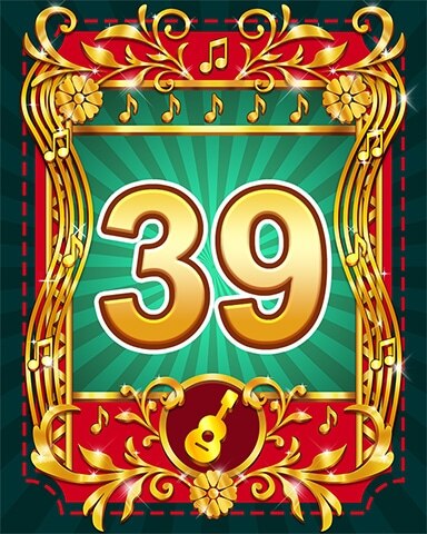 Mariachi Festival 39 Badge - Lucky Cat Bingo Mariachi Festival 39 Badge - Lucky Cat Bingo