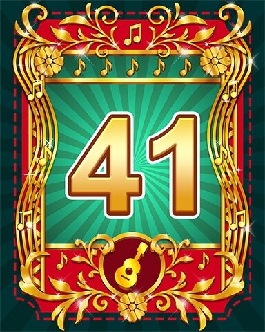 Mariachi Festival 41 Badge - Garden Blast Mariachi Festival 41 Badge - Garden Blast