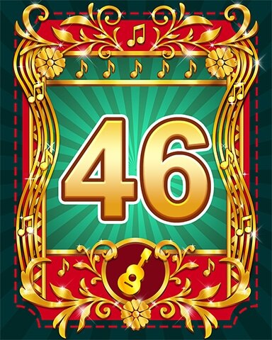 Mariachi Festival 46 Badge - Canasta HD Mariachi Festival 46 Badge - Canasta HD