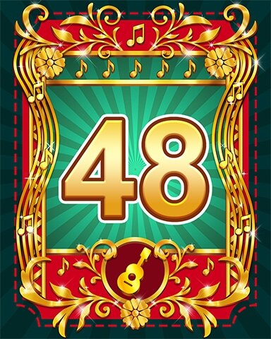 Mariachi Festival 48 Badge - Canasta HD Mariachi Festival 48 Badge - Canasta HD