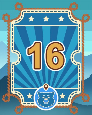 Great Parks 16 Badge - Pogo™ Slots