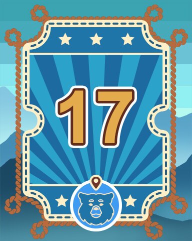 Great Parks 17 Badge - Pogo™ Slots