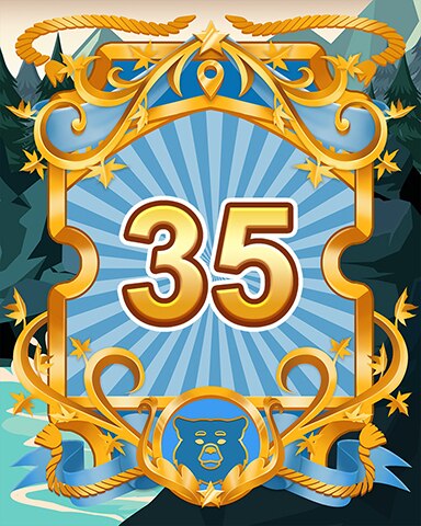 Great Parks 35 Badge - Claire Hart: Secret In The Shadows