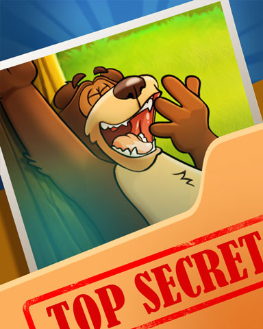 Pogo Yawning Boogie Top Secret Badge Pogo Yawning Boogie Top Secret Badge