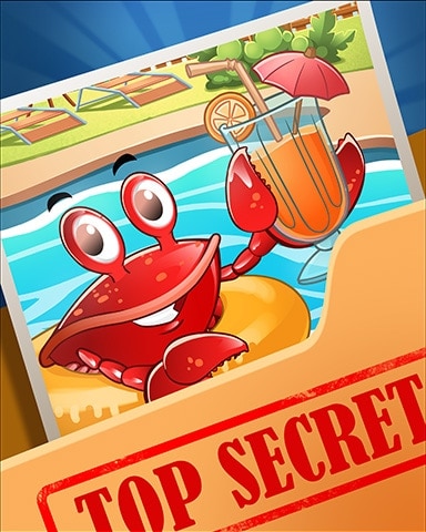 Pogo Capn Pinchers Poolside Top Secret Badge