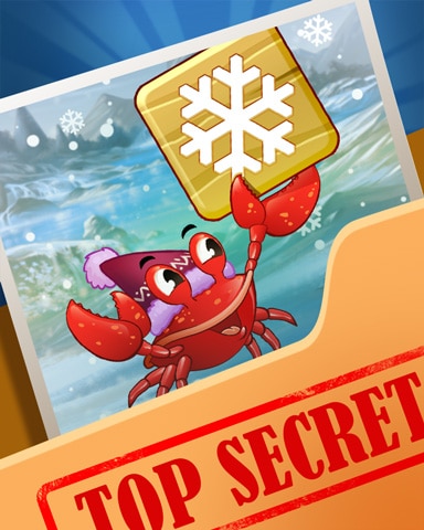 Pogo Chilly Crab Top Secret Badge