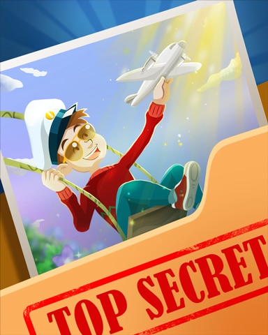 Pogo Dream To Fly Top Secret Badge