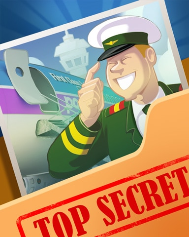 Pogo Cheerful Captain Top Secret Badge