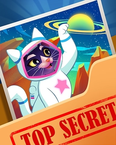 Pogo Felis The Astronaut Top Secret Badge