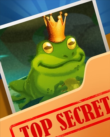 Pogo Frog King Top Secret Badge Pogo Frog King Top Secret Badge