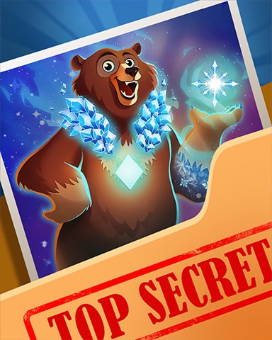 Pogo Winter Bear Top Secret Badge