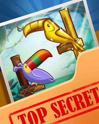 Pogo Secret Golden Toucan Badge