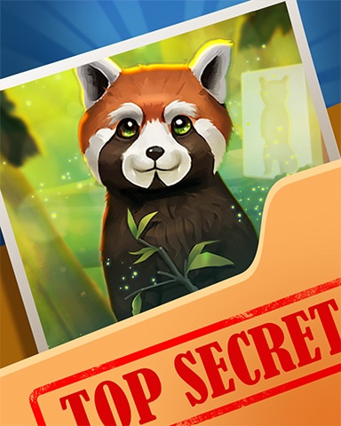 Pogo Red Panda Pal Top Secret Badge