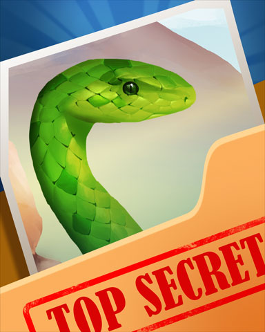 Pogo Desert Snake Top Secret Badge