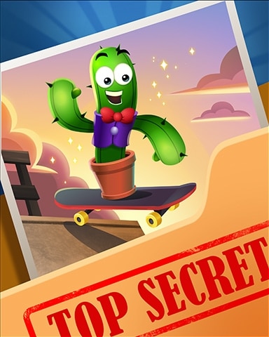Pogo Spike Skateboarding Top Secret Badge Pogo Spike Skateboarding Top Secret Badge