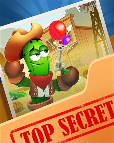 Pogo High Noon Balloons Top Secret Badge