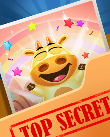 Pogo Happy Cow Top Secret Badge