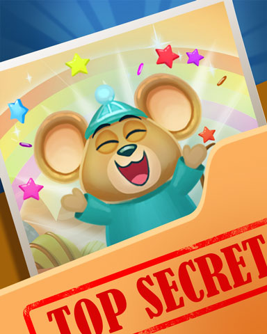 Pogo Happy Mouse Top Secret Badge