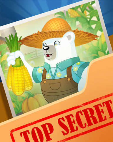 Pogo Bearnard's Harvest Top Secret Badge