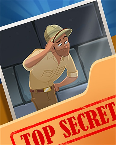 Pogo Explorer Investigation Top Secret Badge