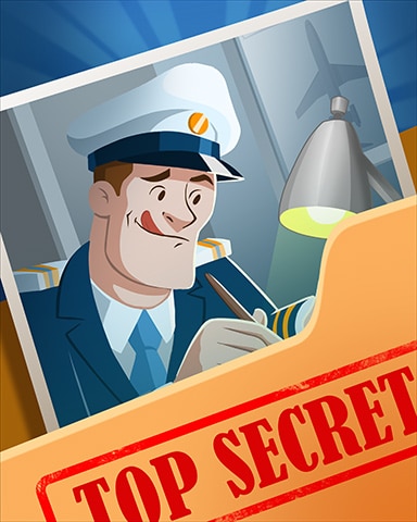 Pogo Creative Captain Top Secret Badge