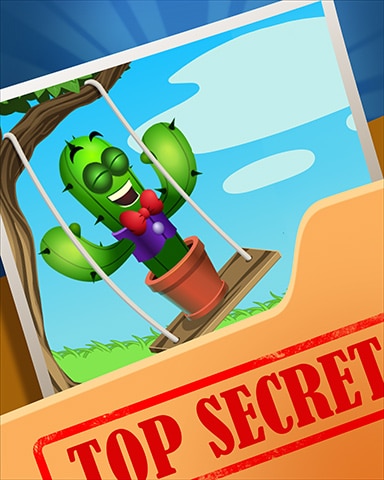 Pogo Swinging Spike Top Secret Badge Pogo Swinging Spike Top Secret Badge