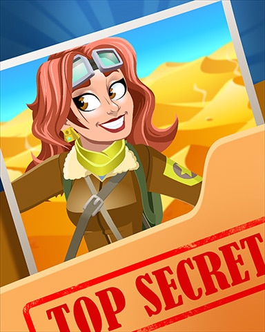 Pogo Amelia In The Desert Top Secret Badge