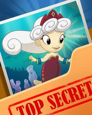 Pogo Pearl Underwater Top Secret Badge