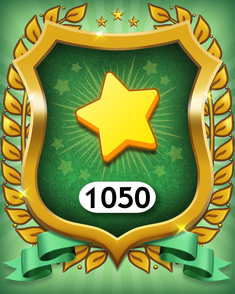 Stars 1050 Badge - MONOPOLY Sudoku