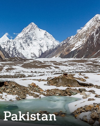 Pakistan Badge - Winter Wonderland