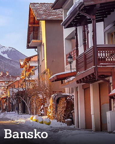 Bansko Badge - Winter Wonderland