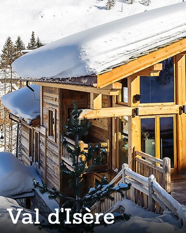 Val D'Isère Badge - Winter Wonderland