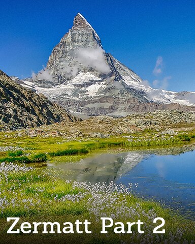 Zermatt Part 2 Badge - Winter Wonderland