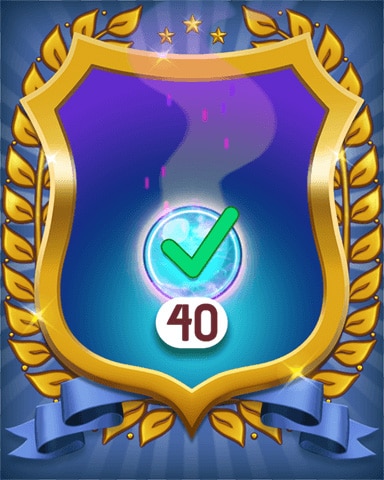 Complete 40 Tasks Badge - Merge Academy