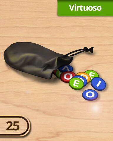 Virtuoso Challenge 25 Badge - A Way With Words Virtuoso Challenge 25 Badge - A Way With Words