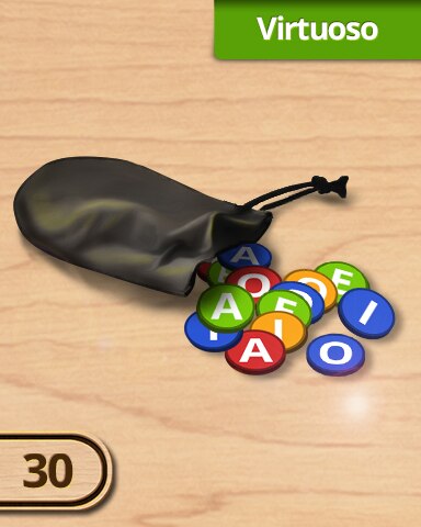 Virtuoso Challenge 30 Badge - A Way With Words Virtuoso Challenge 30 Badge - A Way With Words