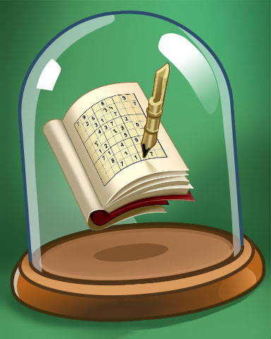 Pages Of Puzzles Badge - Pogo™ Sudoku