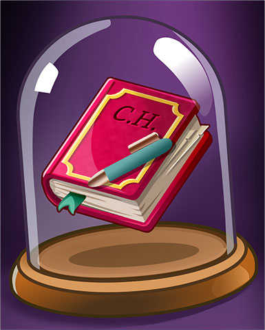 Claire's Journal Badge - Claire Hart: Secret In The Shadows