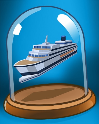 Cruise Ship Badge - Anagrams Cruise Ship Badge - Anagrams