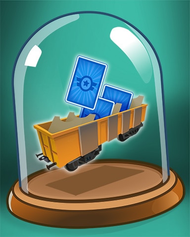 Train Box Car Badge - Aces Up! HD Train Box Car Badge - Aces Up! HD