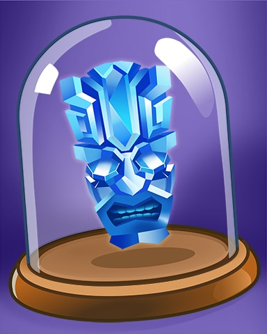 Crystal Tiki Badge - Bejeweled Stars
