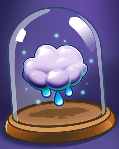 Storm Cloud Badge - Bejeweled Stars