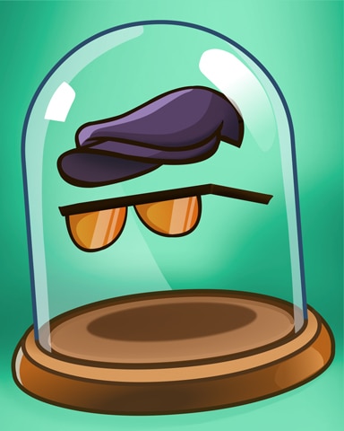 Hat Glasses Badge - Canasta HD Hat Glasses Badge - Canasta HD