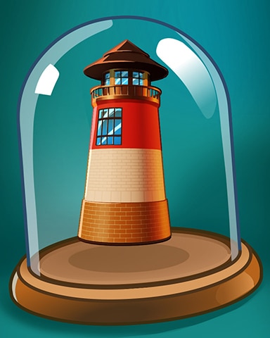 Cove Lighthouse Badge - Crossword Cove HD