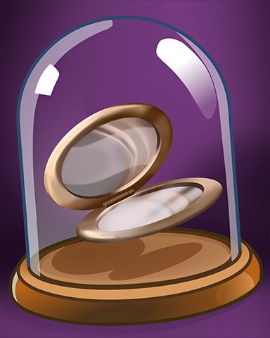 Pocket Mirror Badge - Claire Hart: Secret In The Shadows Pocket Mirror Badge - Claire Hart: Secret In The Shadows