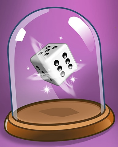 Spinning Dice Badge - Dice City Roller HD