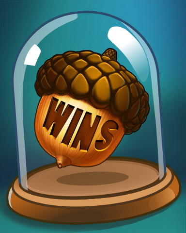 Winning Acorn Badge - Everyone Wins Bingo