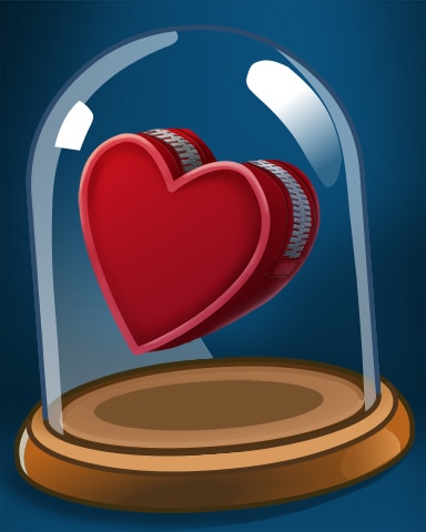 Heart Bag Badge - First Class Solitaire HD