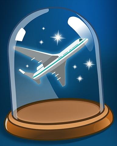 Airplane Badge - First Class Solitaire HD