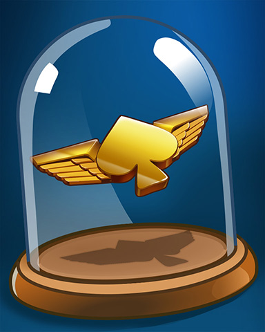 Soaring Spades Badge - First Class Solitaire HD